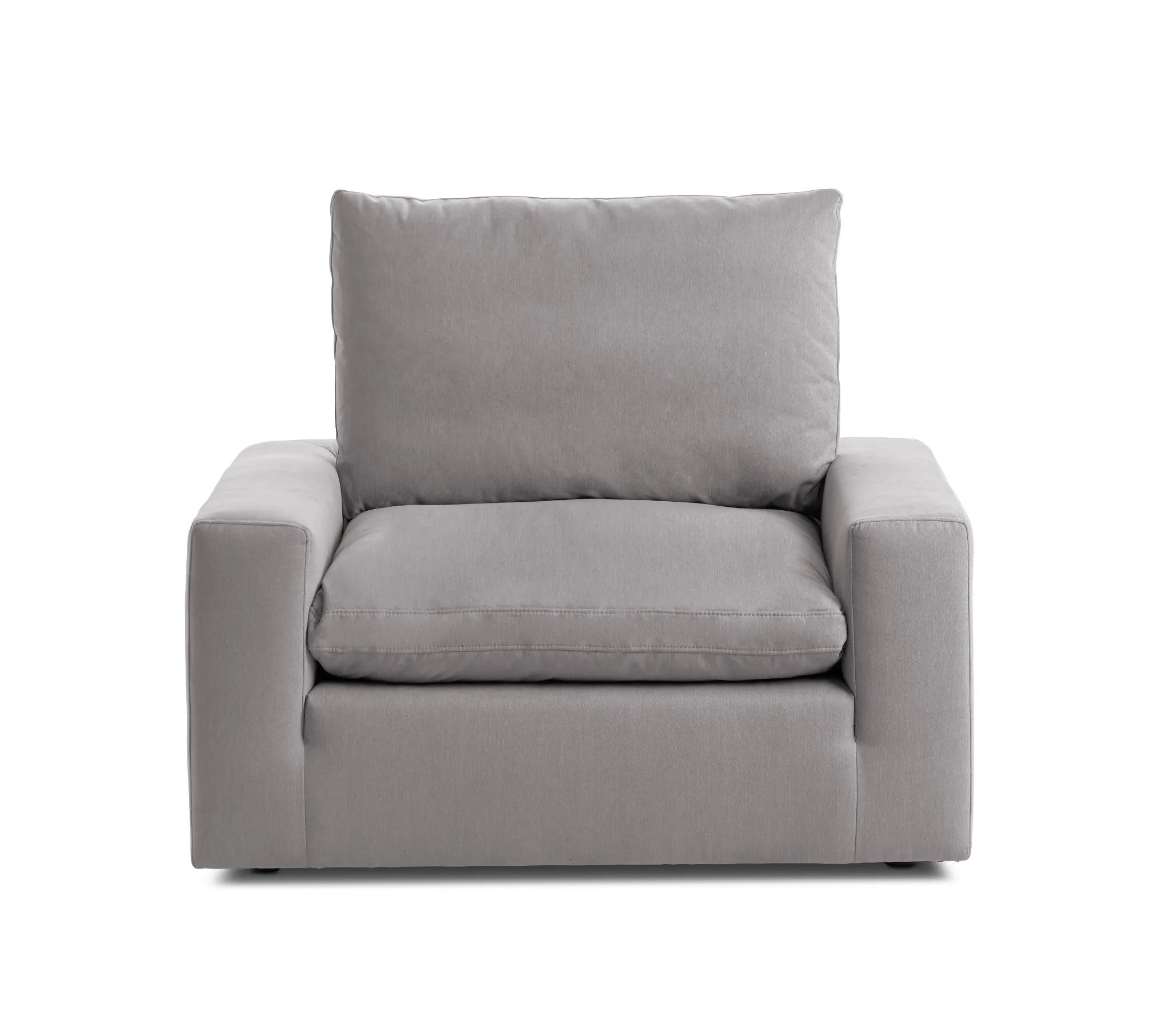 Nixon Light Gray Fabric Chair