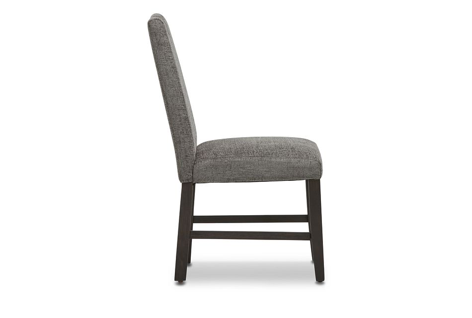 Waverly Gray Upholstered Side Chair Dining Room Chairs City Furniture