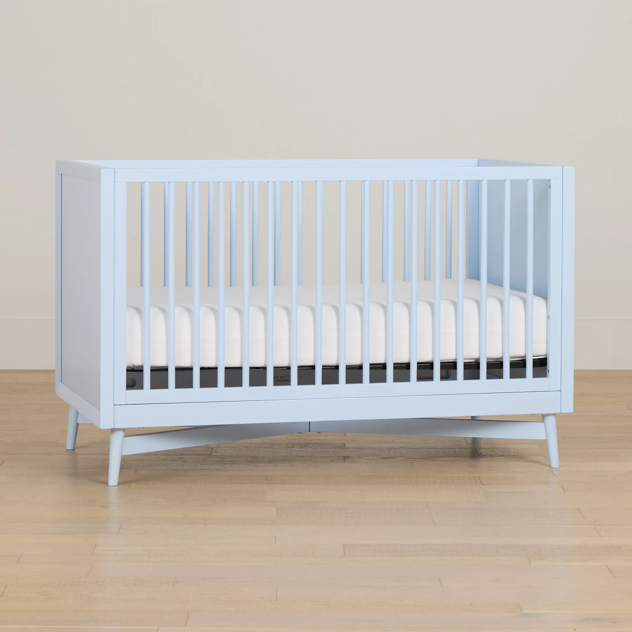 Henry Light Blue 2-in-1 Crib
