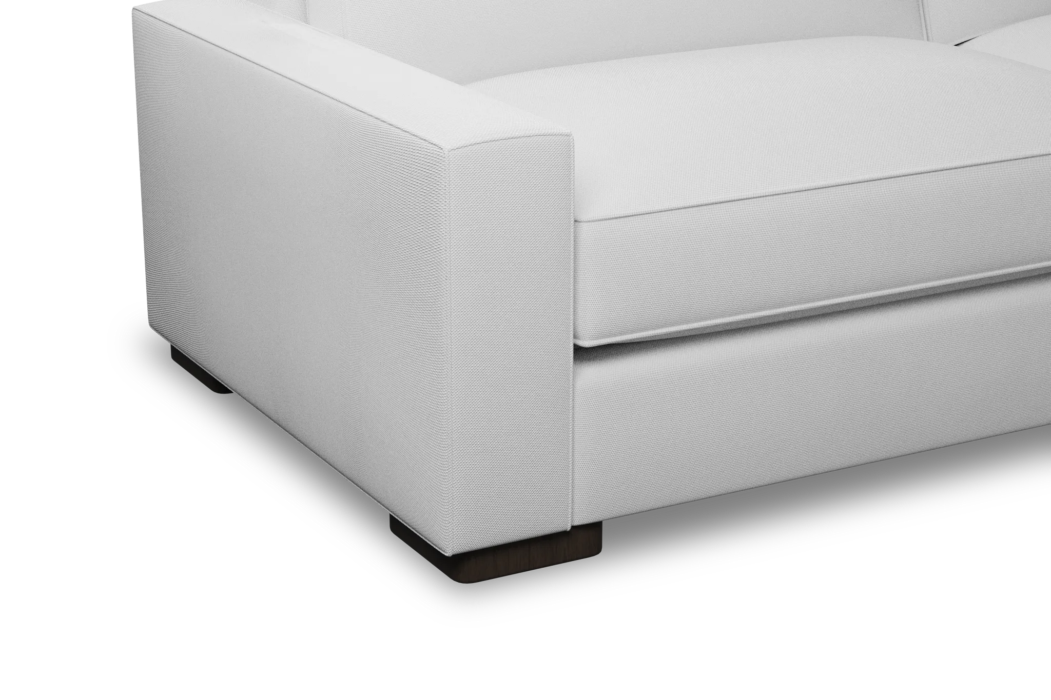 Edgewater Peyton White 96" Sofa W/ 2 Cushions