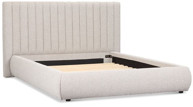 Nomad Gray Uph Platform Bed