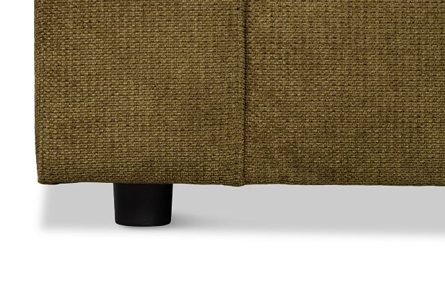 Carmen Green Fabric Loveseat