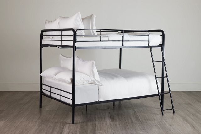 Rory Black Metal Bunk Bed