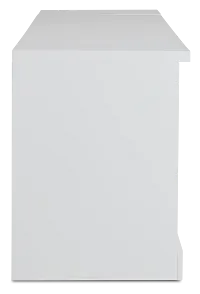 Newport White 96" Tv Stand