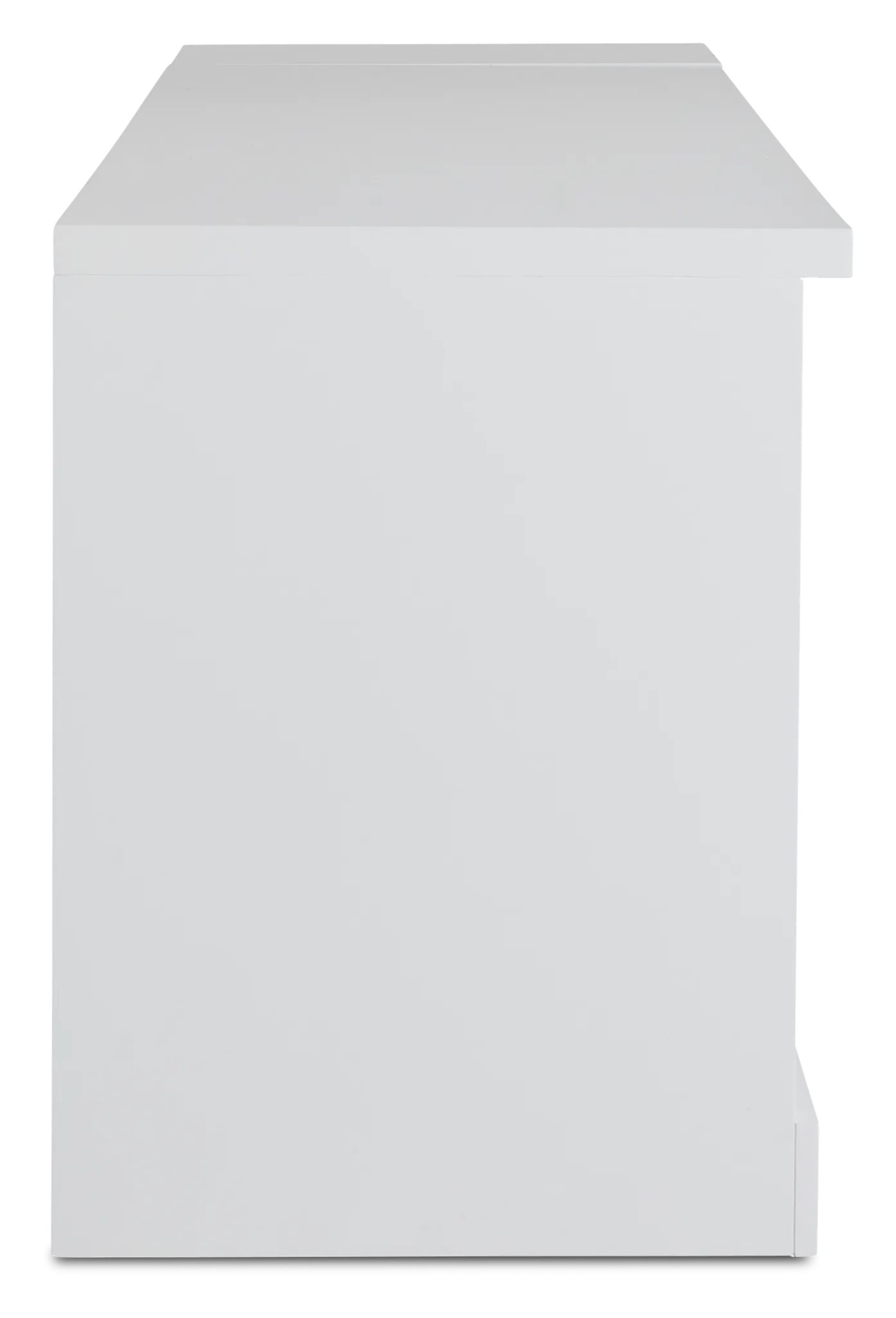 Newport White 96" Tv Stand