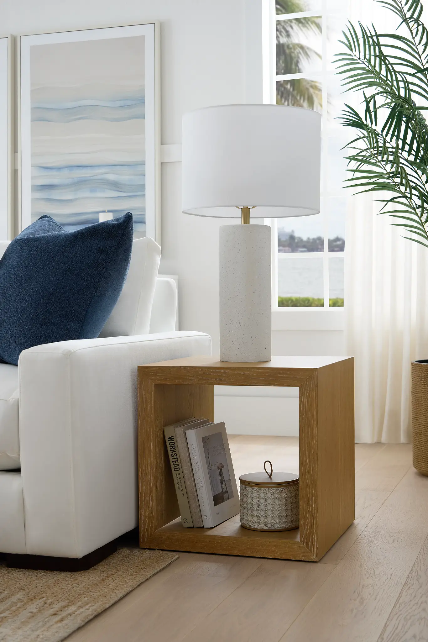 Nantucket Light Tone Open End Table Nantucket Light Tone Open End Table