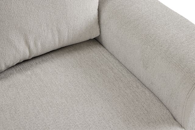 Everly Gray Fabric Small 2-arm Right Sleeper Storage Sectional