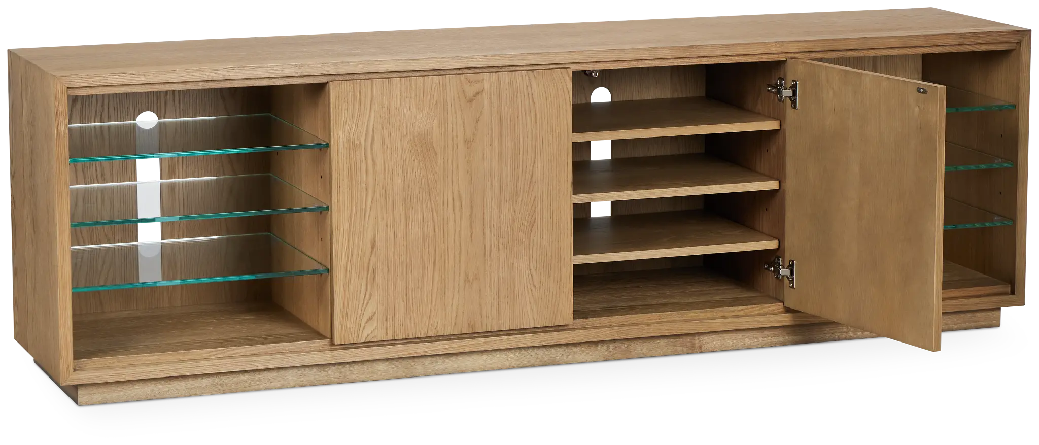 Haven Light Tone 84" Tv Stand Haven Light Tone 84" Tv Stand