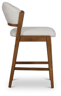 Rockford Light Tone 24" Upholstered Barstool