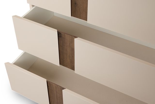 Brasilia Light Beige Drawer Chest