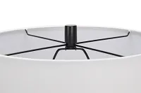 Miva Black Ceramic Table Lamp