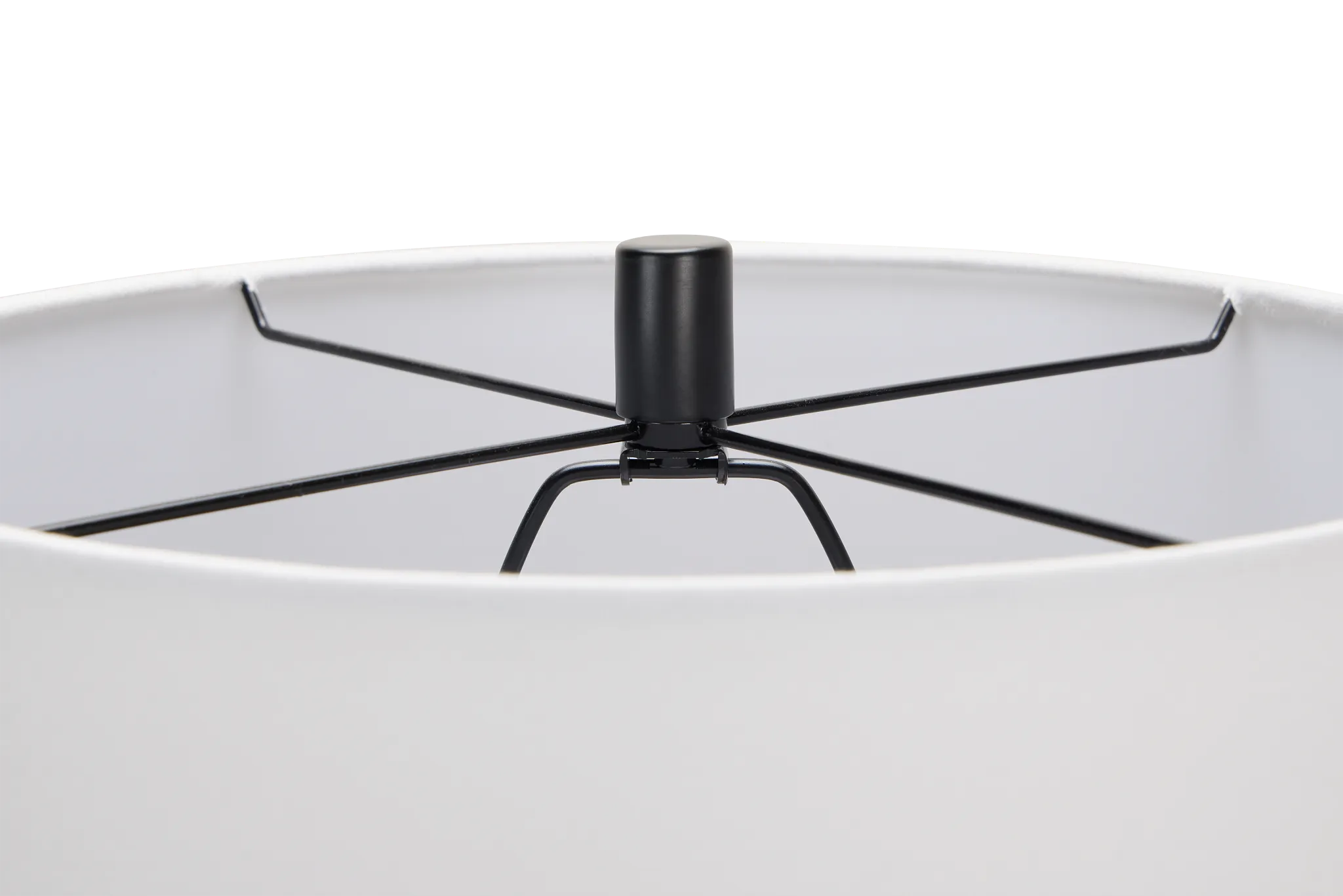 Miva Black Ceramic Table Lamp