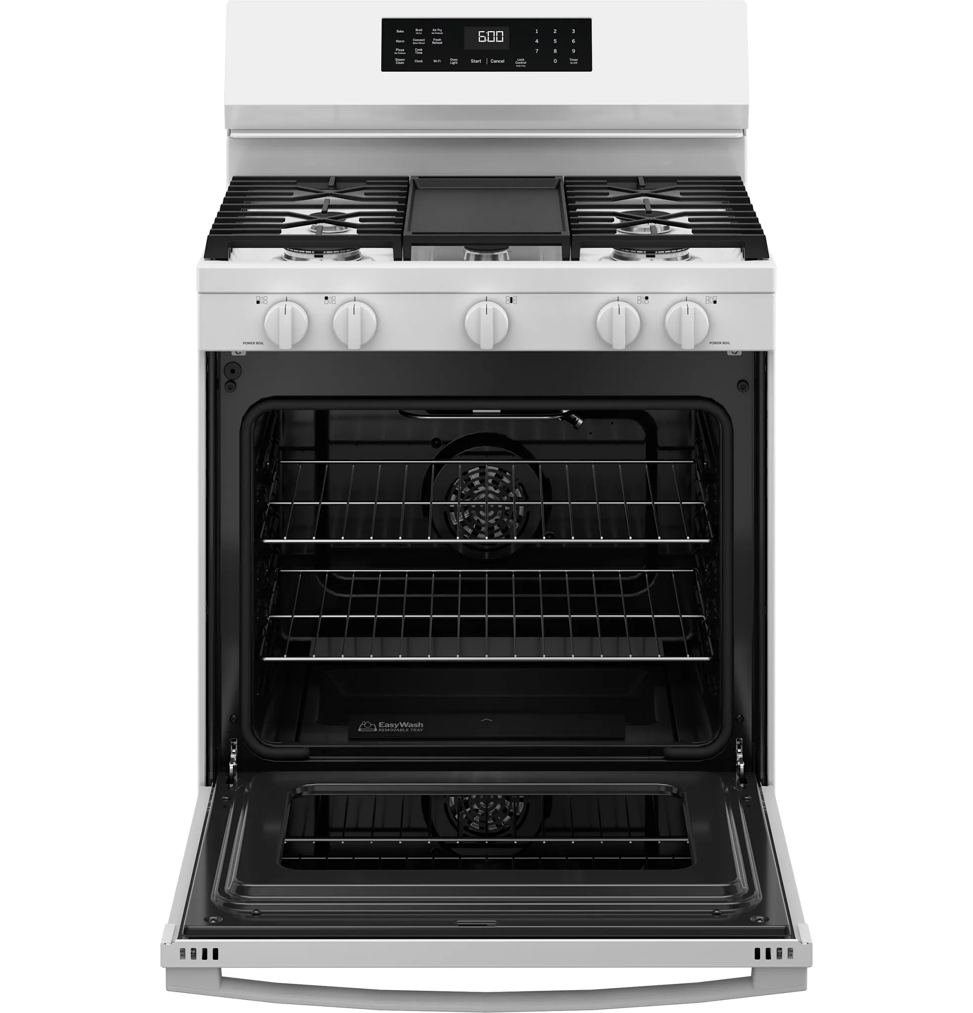 Ge 600 Series White 30" Gas Range