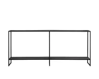 Durham Black Console Table