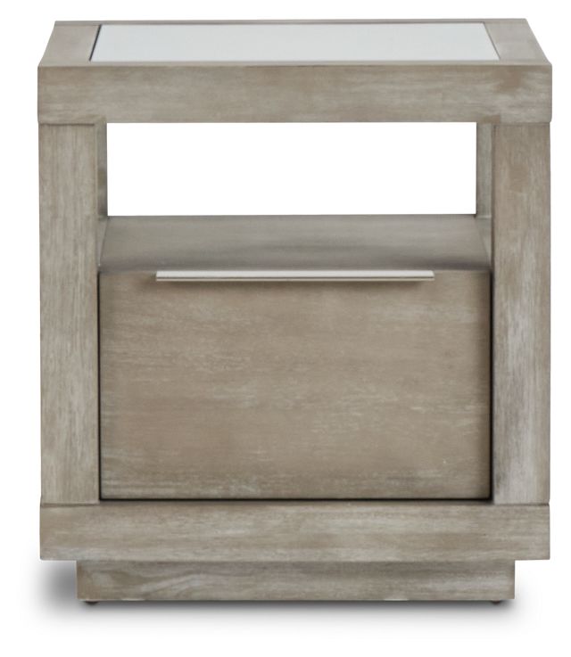 Madden Light Tone End Table