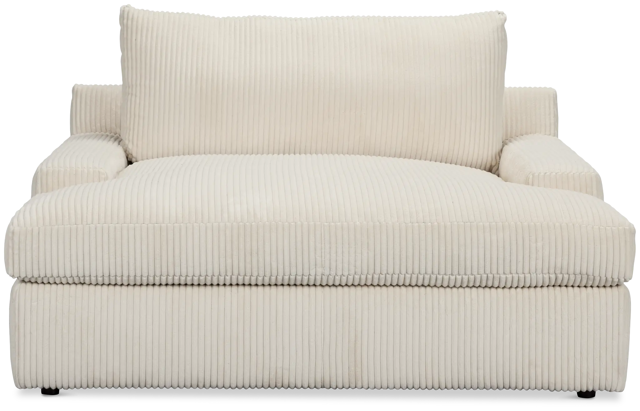 Charlie Ivory Fabric Chaise Charlie Ivory Fabric Chaise