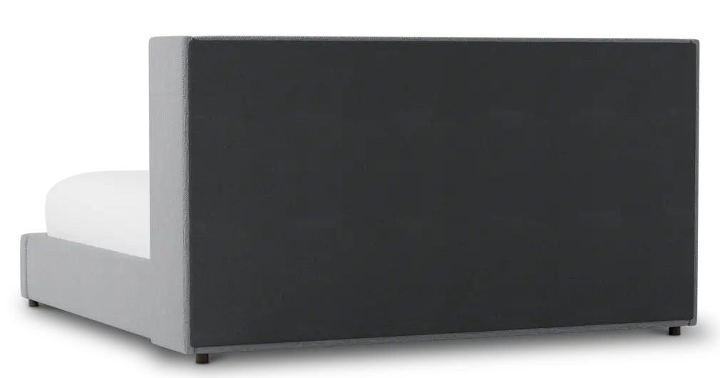 Captiva Revenue Gray 48" Upholstered Shelter Bed Captiva Revenue Gray 48" Upholstered Shelter Bed