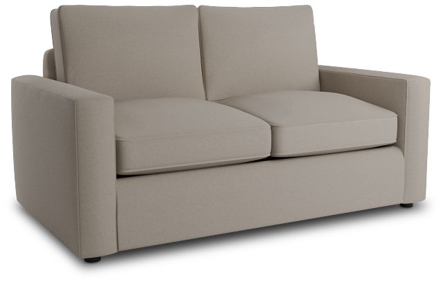 Siesta Suave Beige Fabric Memory Foam Sleeper