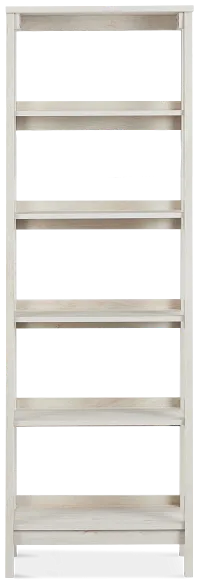 Kasey Light Gray Bookcase