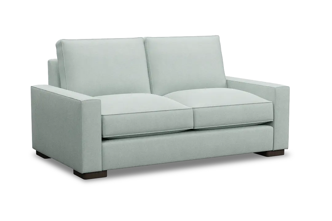 Edgewater Suave Light Green Loveseat Edgewater Suave Light Green Loveseat
