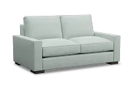 Edgewater Suave Light Green Loveseat