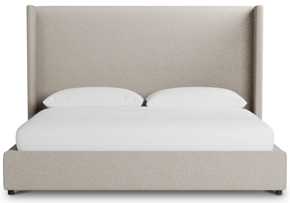 Captiva Gellar Brown 60" Upholstered Shelter Bed