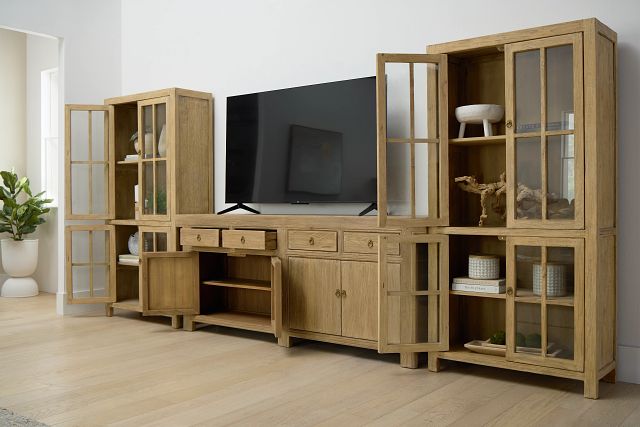 Marius Light Tone Four-door Cabinet