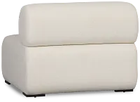 Celeste Light Beige Fabric Armless Chair