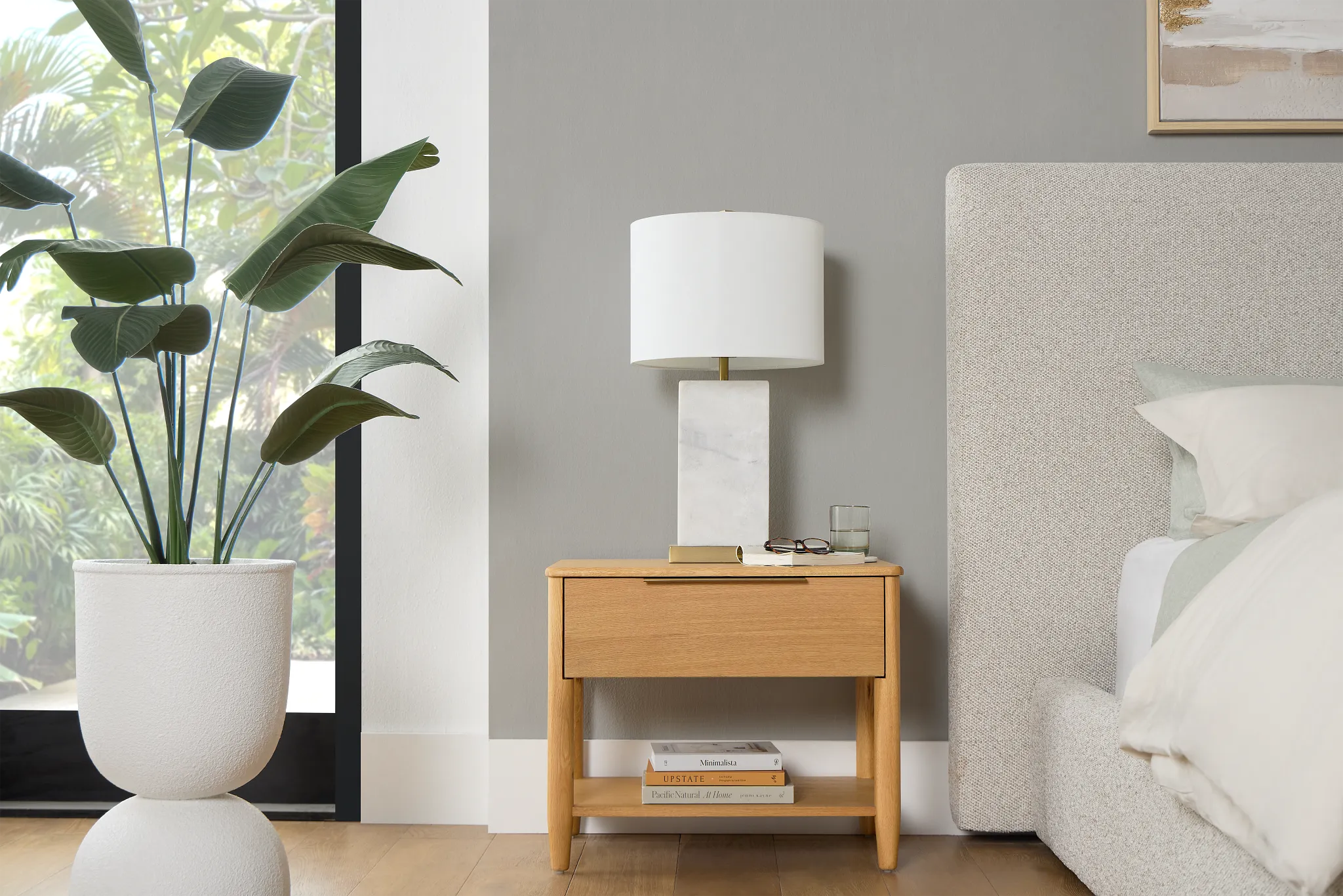 Stockton Light Tone Nightstand