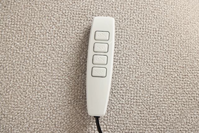 Gavin Beige Fabric Power Lift Recliner