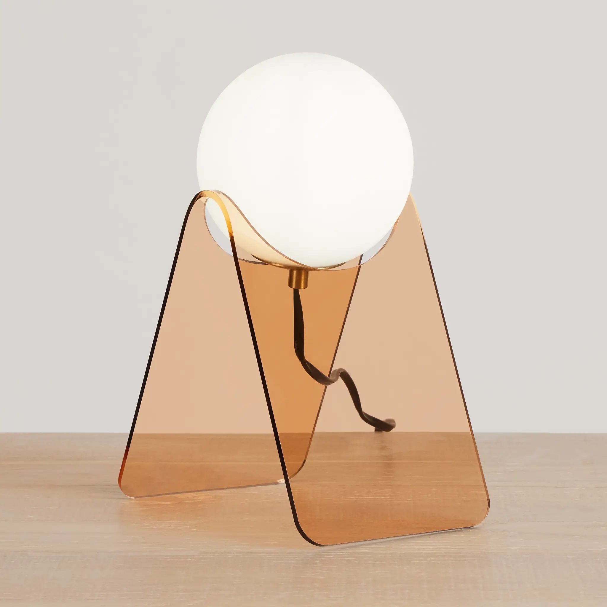 Cleona Orange Table Lamp Cleona Orange Table Lamp