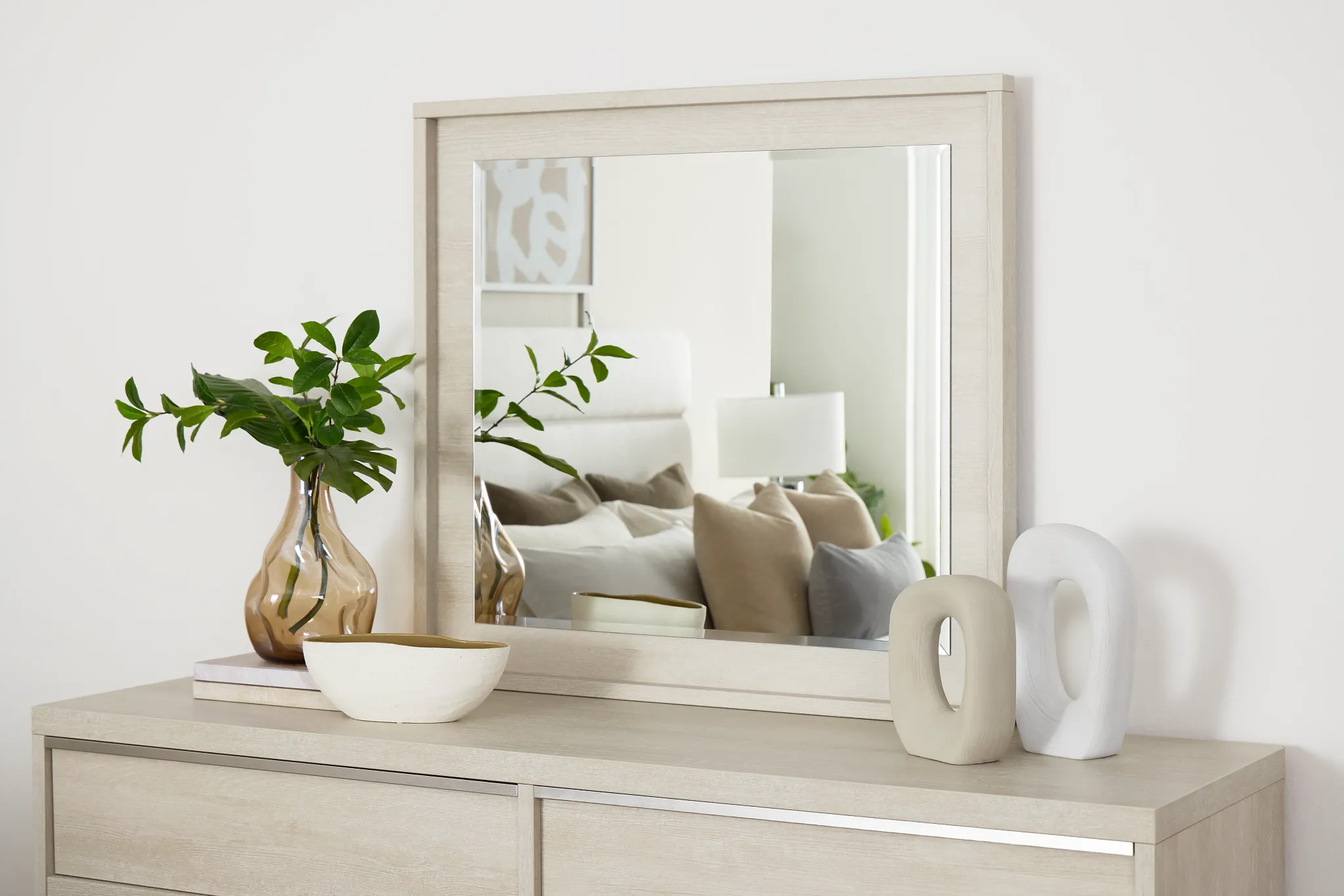 Capraia Light Tone Dresser & Mirror