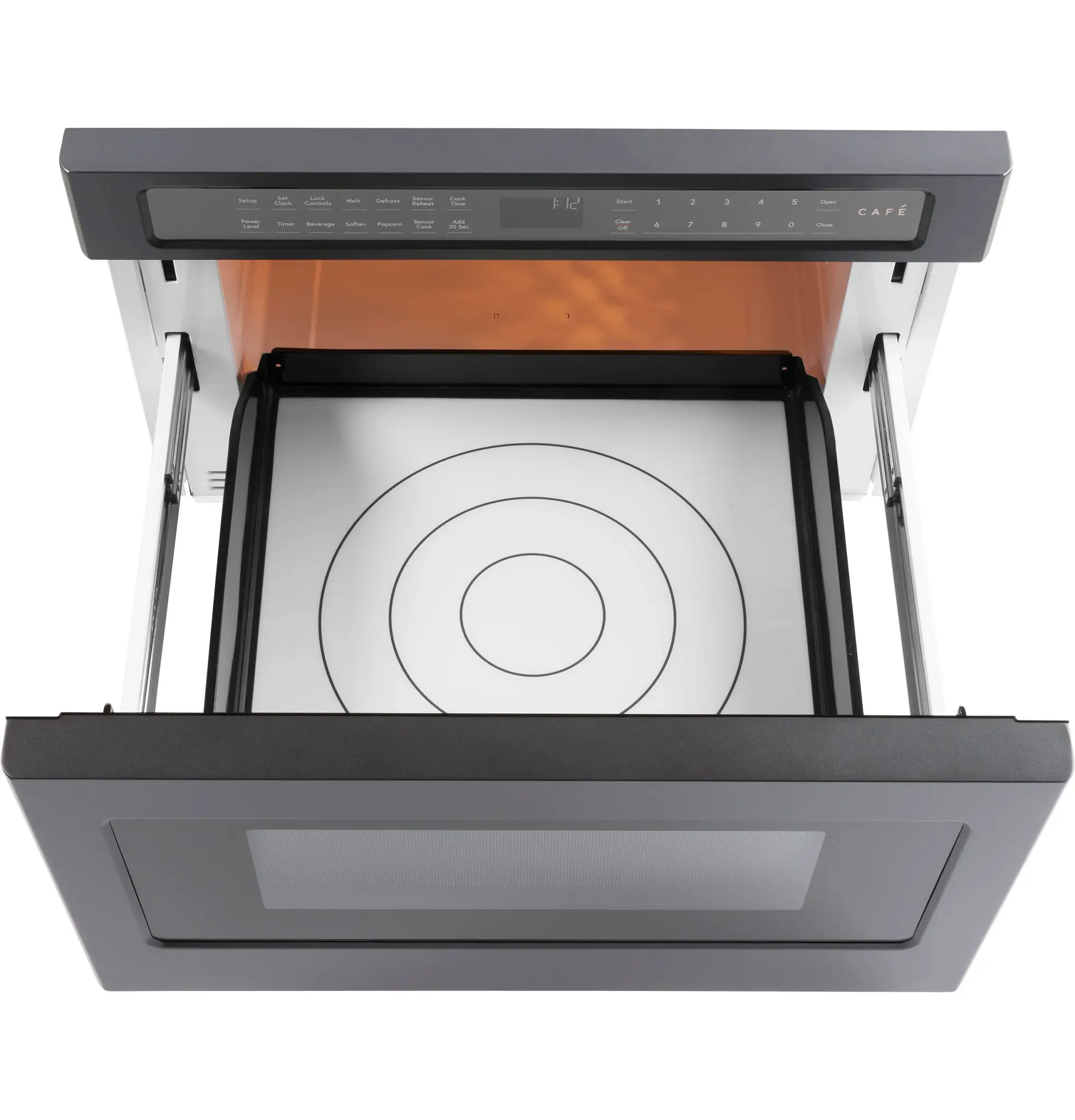 Cafe 112 Series Black Built-in Microwave Cafe 112 Series Black Built-in Microwave