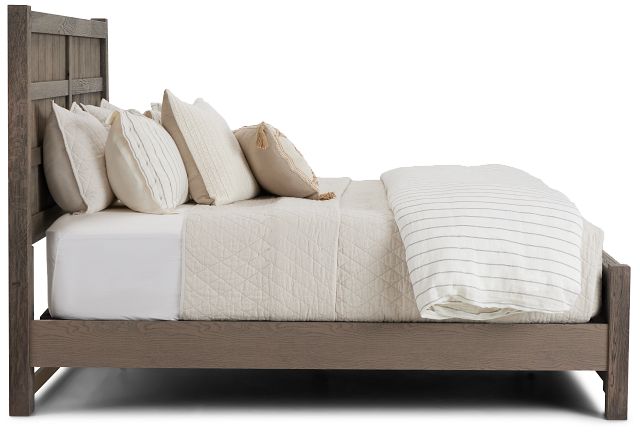 Salt Lake Gray Panel Bed