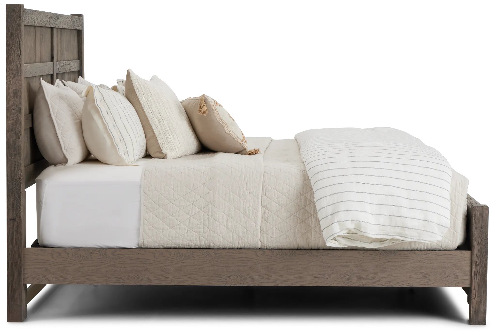 Salt Lake Gray Panel Bed