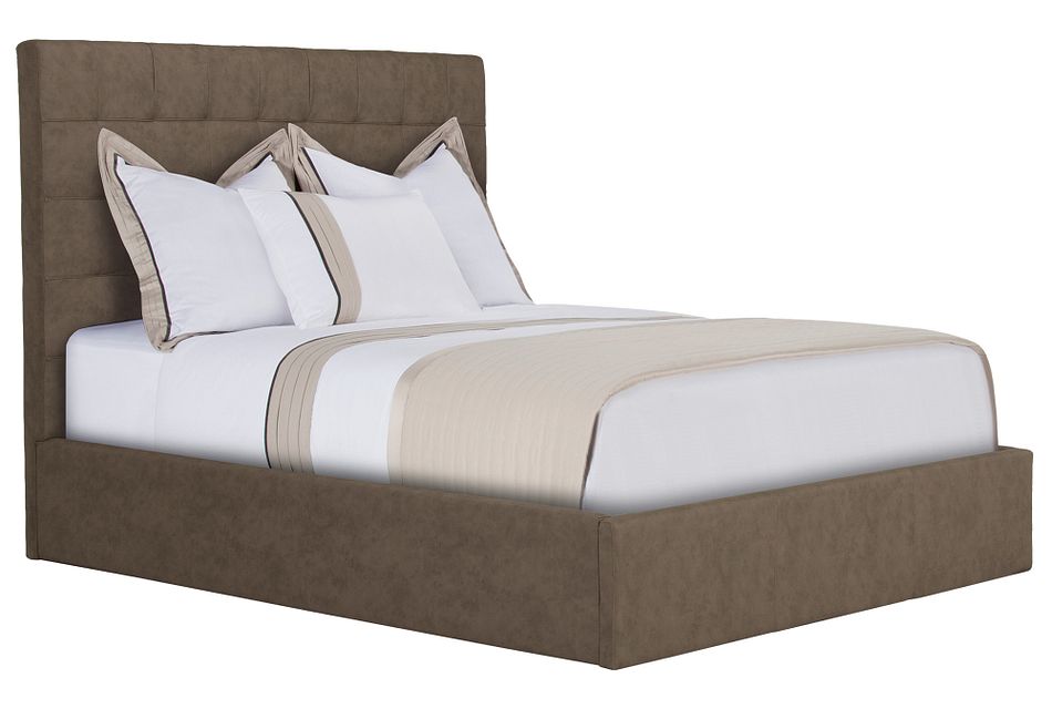 Lynx2 Dark Gray Uph Platform Bed Bedroom Beds City Furniture