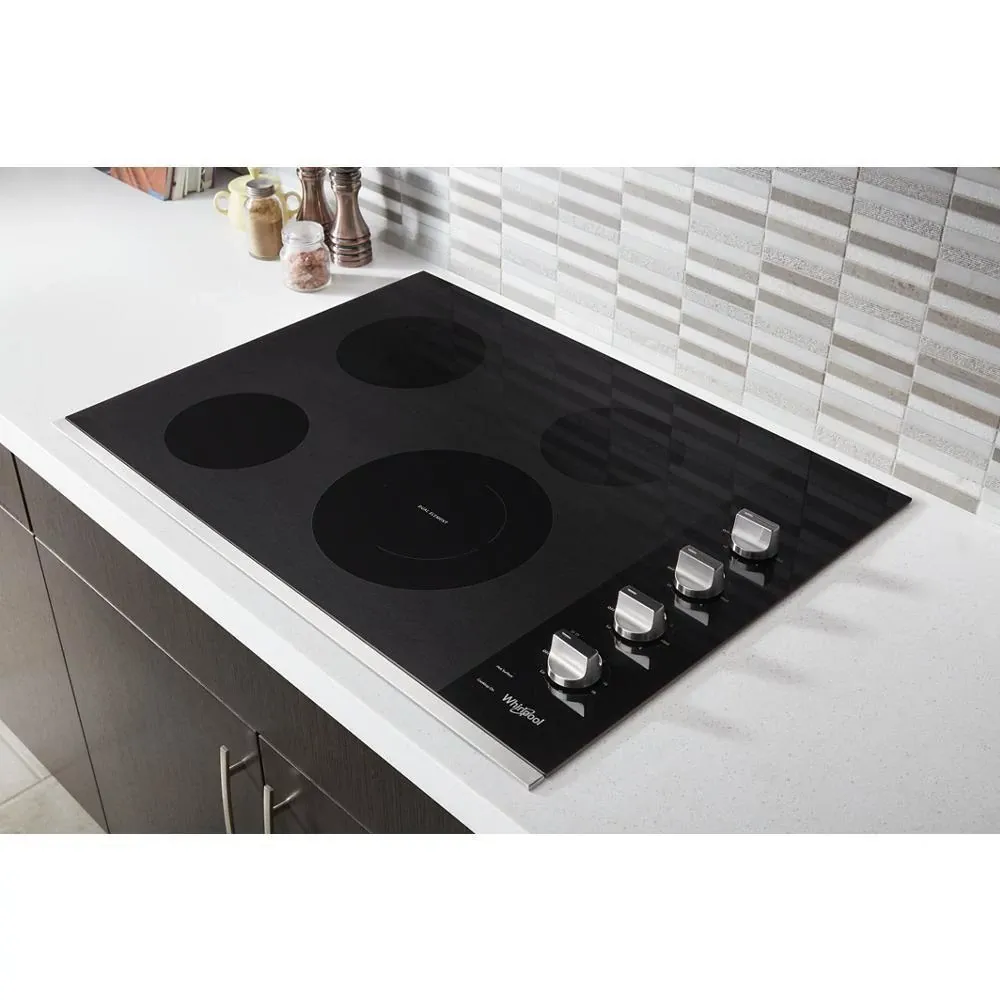 Whirlpool 55 Series Stainless Steel Electric Cook Top