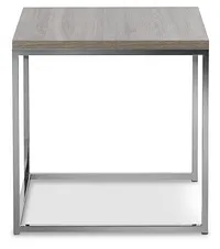Elliot Gray Tall End Table