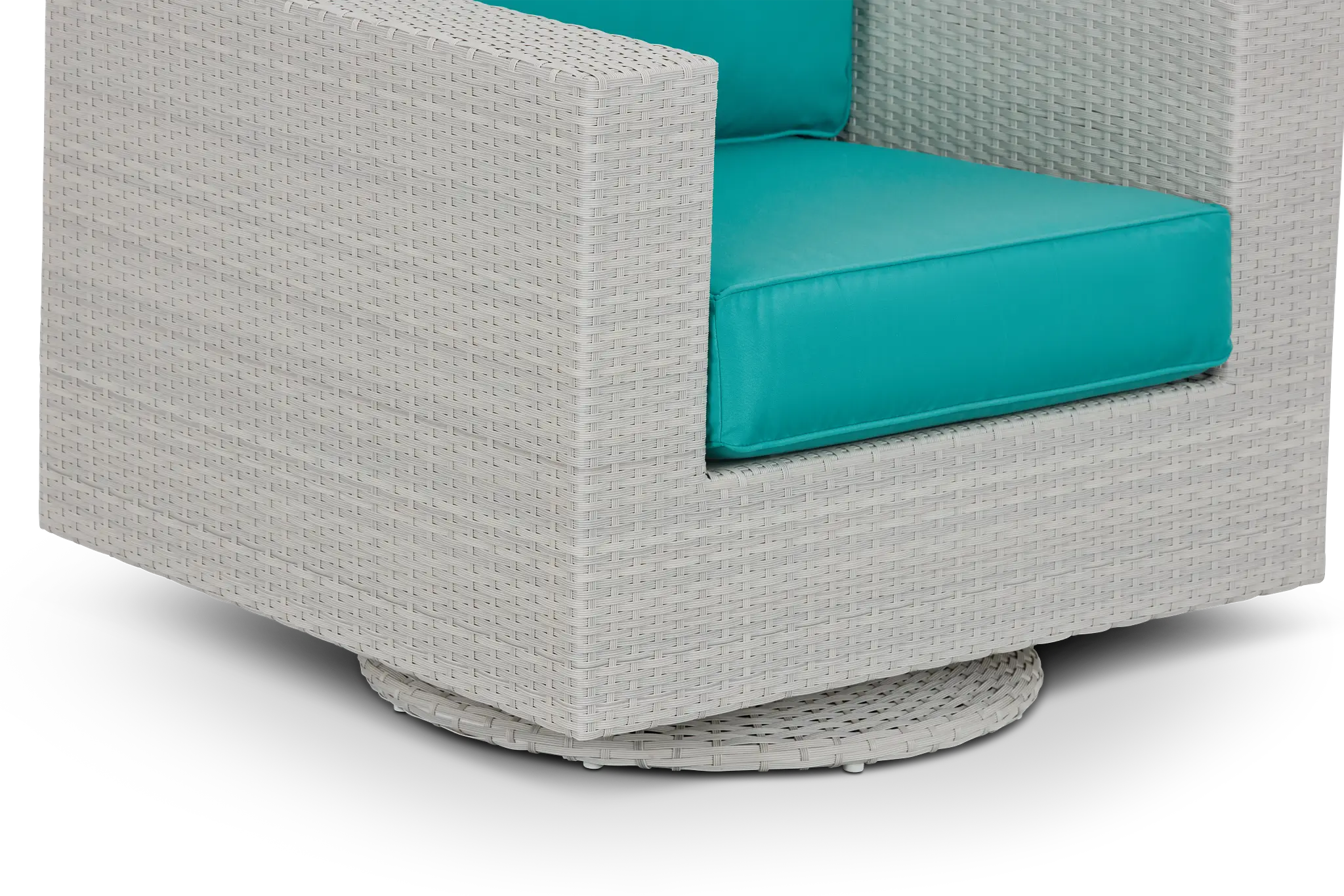 Biscayne Dark Teal Swivel Chair Biscayne Dark Teal Swivel Chair