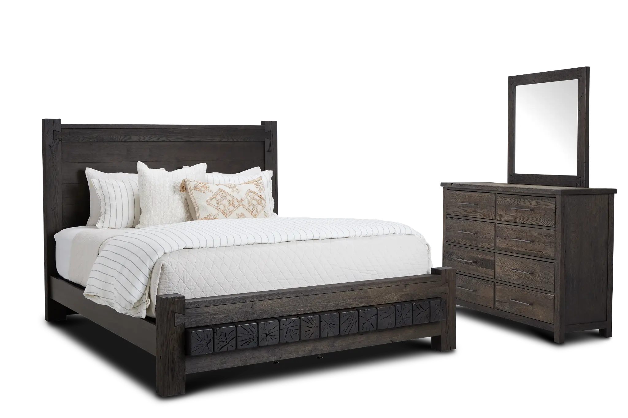 Salt Lake Dark Tone Platform Bedroom Salt Lake Dark Tone Platform Bedroom