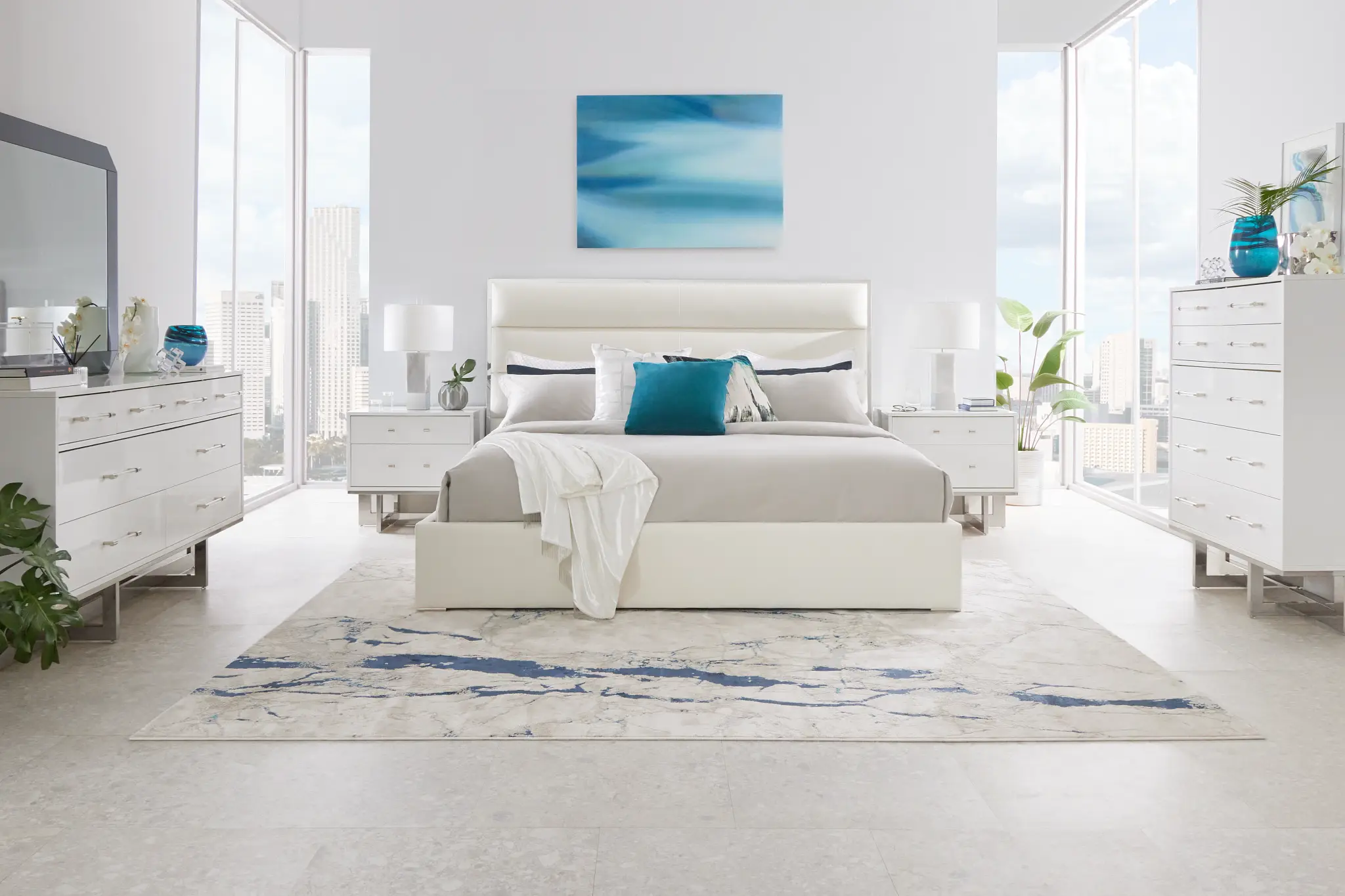 Cortina White Dresser Cortina White Dresser