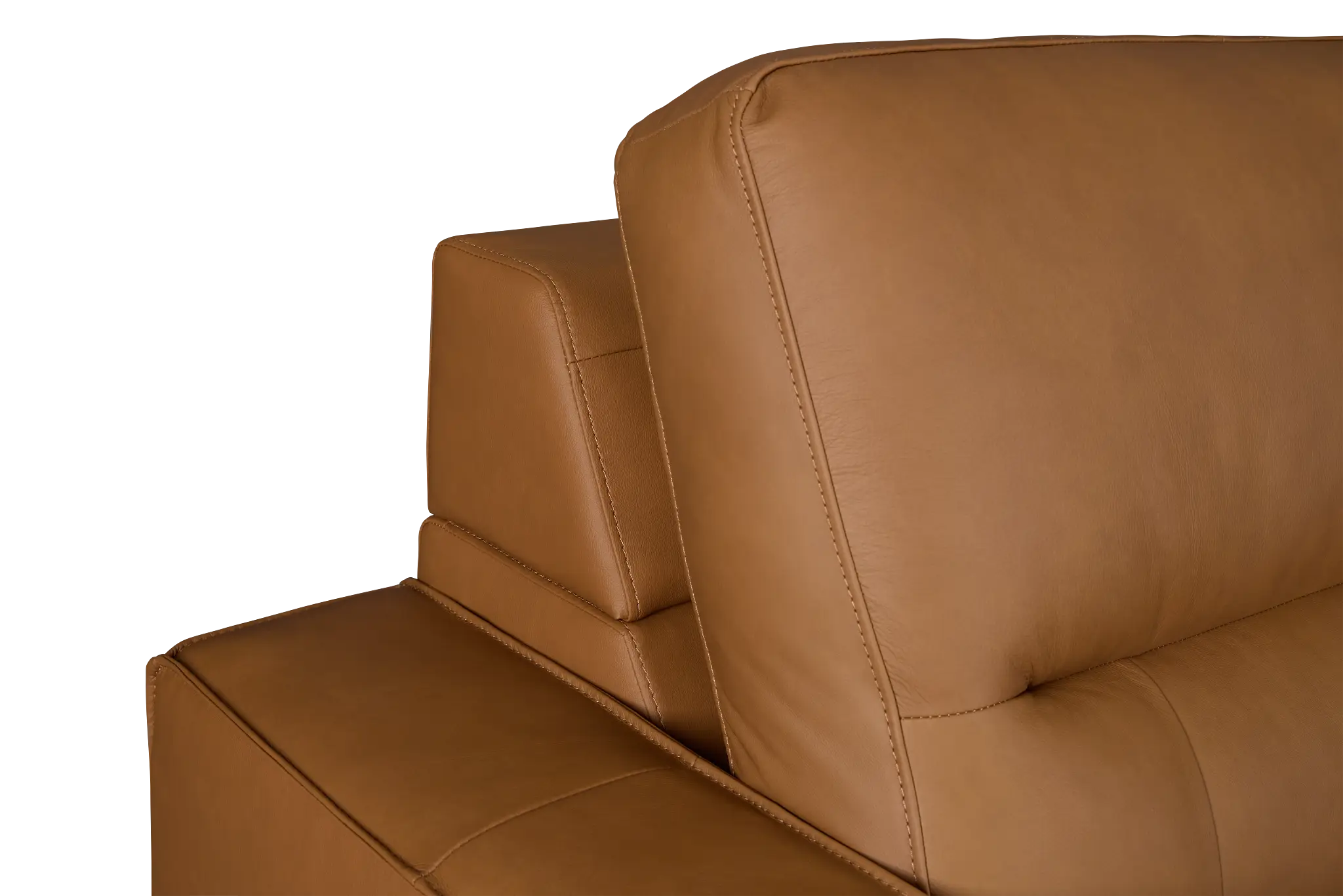 Rudy Brown Lthr/vinyl Medium Dual Power 2 Arm Extension Chaise Sectional Rudy Brown Lthr/vinyl Medium Dual Power 2 Arm Extension Chaise Sectional