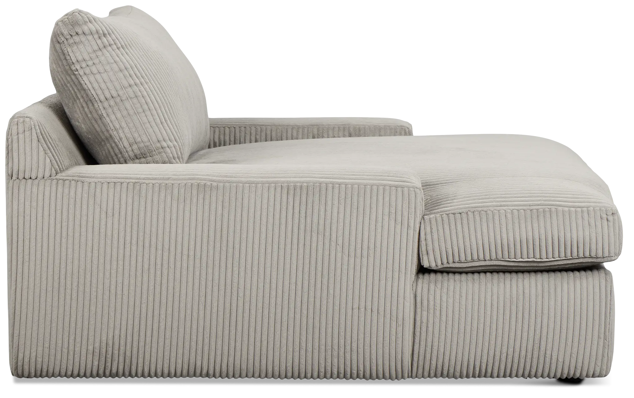 Charlie Gray Fabric Chaise Charlie Gray Fabric Chaise