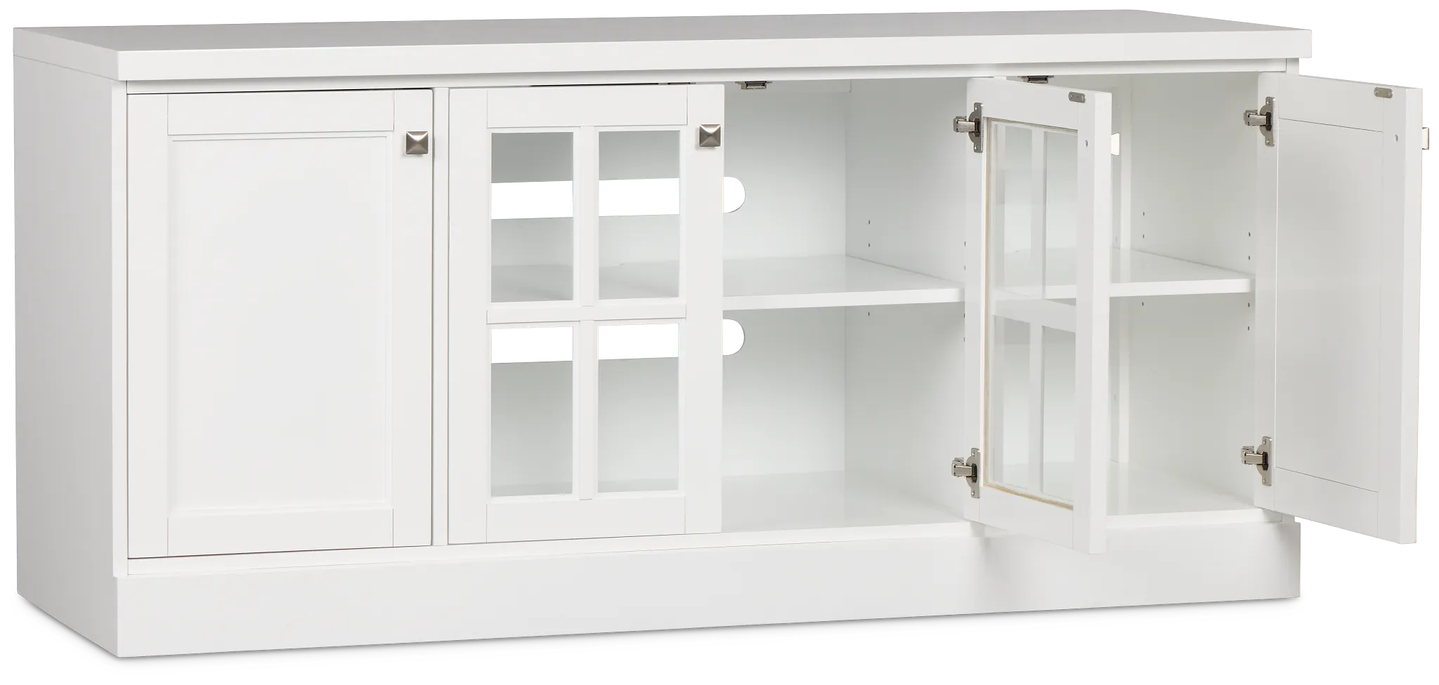 Newport White 64" Tv Stand