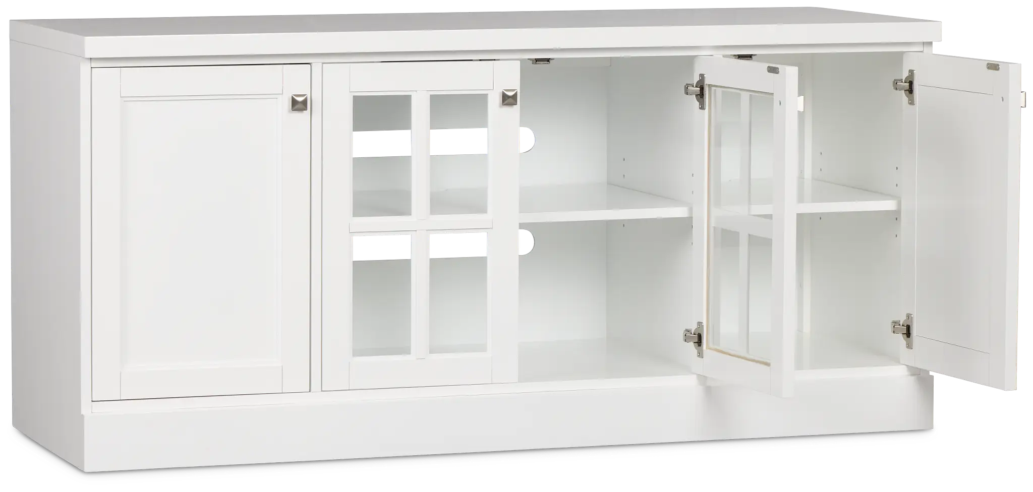 Newport White 64" Tv Stand Newport White 64" Tv Stand