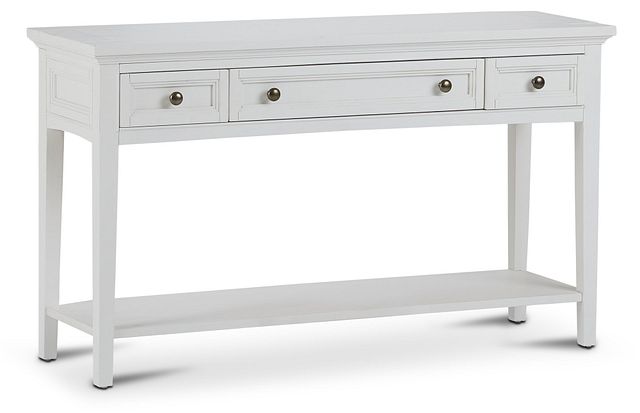 Heron Cove White Sofa Table