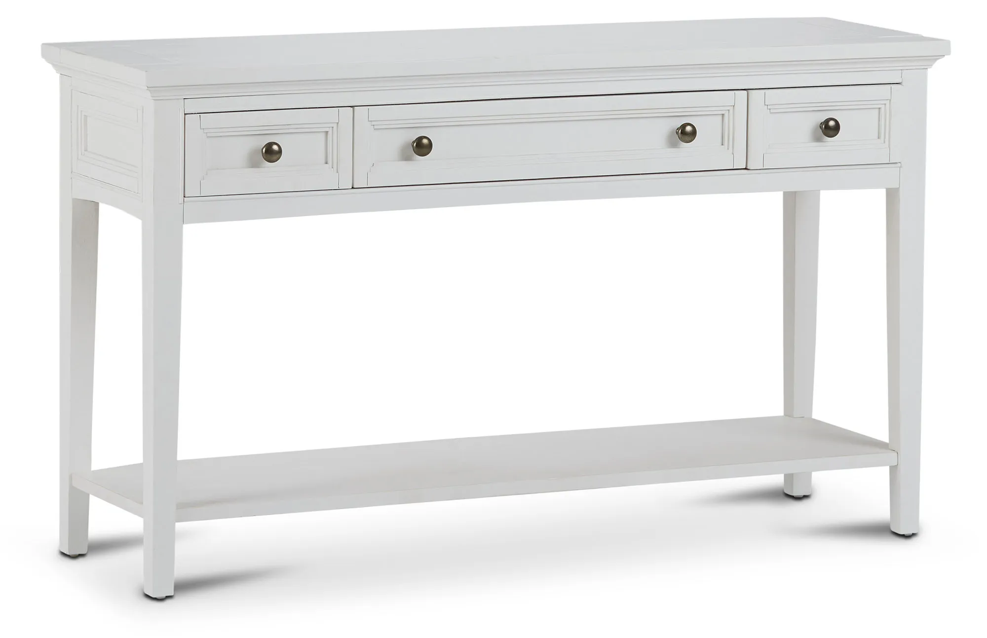 Heron Cove White Sofa Table