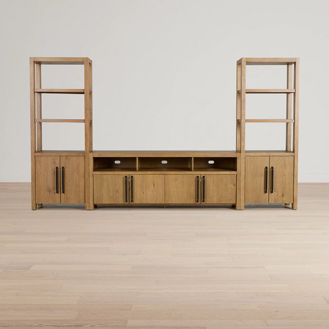 Tahoe 74" Light Tone Entertainment Wall