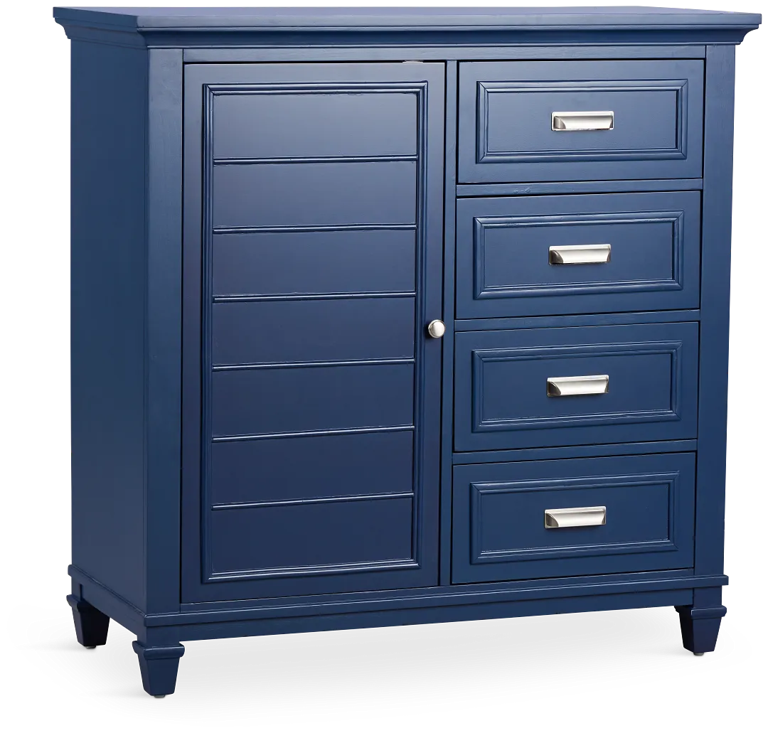 Cape Cod Blue Door Chest