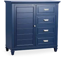 Cape Cod Blue Door Chest